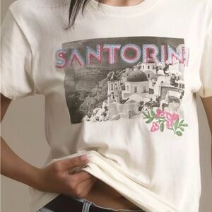 Santorini Graphic Tee by Letluv